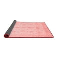thumbnail image 2 of Ahgly Company Indoor Square Abstract Red Modern Area Rugs, 7' Square, 2 of 4