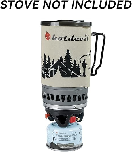 Isobutane Fuel Canister - Butane Propane Blend - 100g (6 Pack) - Camping Stove Fuel - All Season, High Performance, Universal Fit