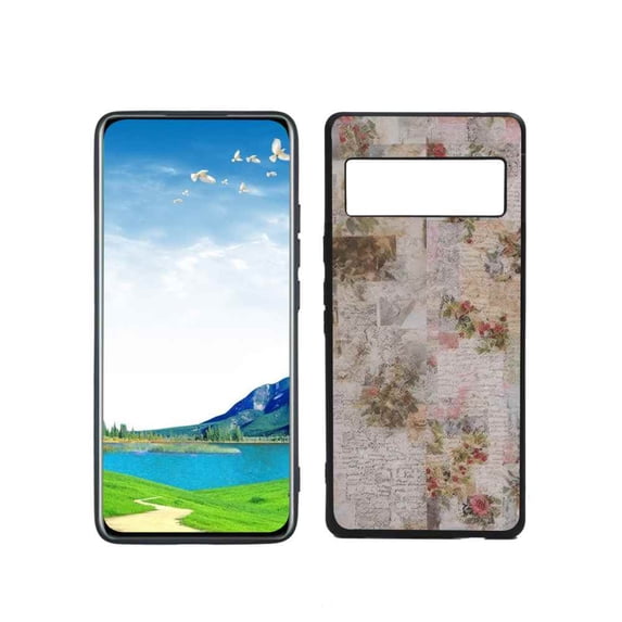 Compatible with Google Pixel 6 Pro(2021) Phone Case, Picture-Collage-4 Case Silicone Protective for Teen Girl Boy Case for Google Pixel 6 Pro(2021)