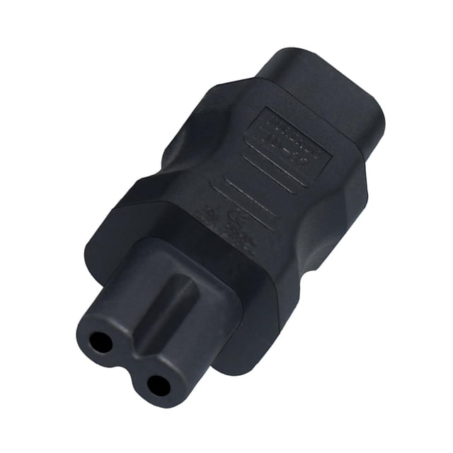 enchufe del adaptador de corriente,Convertidor de adaptador de corriente iec320 de 2 pines c8 a c7,enchufe adaptador macho a hembra 2.5a 250v,adaptador de enchufe de extensión profesional