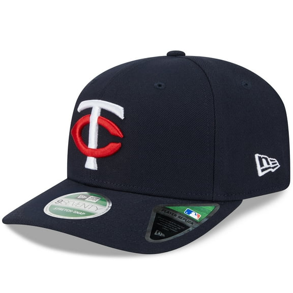 Men's New Era Navy Minnesota Twins Player Replica 9SEVENTY Adjustable Hat