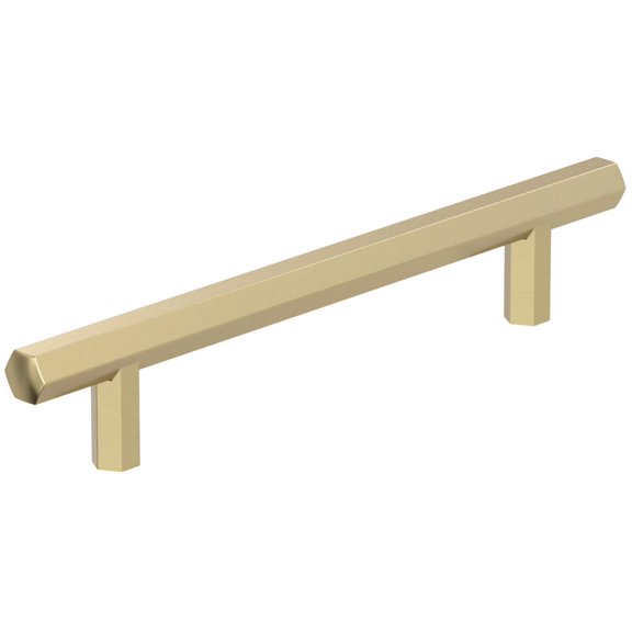 Amerock Bp36874 Caliber 5-1/16" Center To Center Bar Cabinet Pull - Gold
