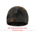 thumbnail image 4 of Qarigey Gorro de exterior para mantener el calor, gorros flexibles para mujer, accesorio de ropa práctico, gorro para adultos con diseño de Color Sombreros camuflaje 2, 4 of 6
