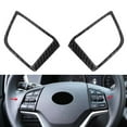 thumbnail image 5 of Ana Carbon Fiber Steering Wheel Button Cover Trim Sticker For Hyundai Tucson 2015 2016 2017 2018 2019 2020 Car Accessories, 5 of 8