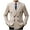 Beige, variant on Mens Slim Fit Suits Jacket Shawl Collar Solid Jacket Wedding Dinner Prom Single Breasted Middle-Aged Jacket Yellow