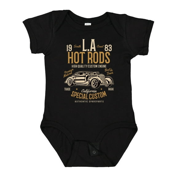Inktastic La Hot Rods Boys Baby Bodysuit