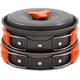 thumbnail image 2 of Kit Cookset Vajilla Campo Con para Acampar Mochilero Picnic, 2 of 9