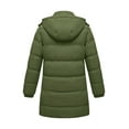 thumbnail image 2 of Ampake Women's Coat Winter Puffer Coat Waterproof Insulated Jacket Green L, 2 of 6