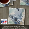 thumbnail image 6 of Thirstystone Blue Palms Tumbled Tile Stone Coaster Create Your Own Set, 6 of 8