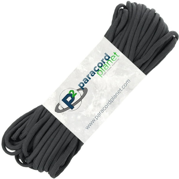 Paracord Planet Paracord 850 Lb Black Stronger Than 550 and 750 Made By USA Government Certified Contractor…