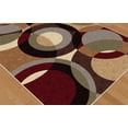 thumbnail image 2 of Tayse Festival Area Rug 8740 Multi Circles Rings 7' 10" x 10' 3" Rectangle, 2 of 3