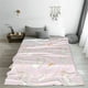thumbnail image 5 of Balery Rainboe And Rabbit Manta de Felpa Suave y Acogedora – Cobija de Franela Aterciopelada para Cama, Lavable y Cálida para Sofá, Mascotas, Transpirable-40"x30", 5 of 7