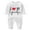 White, variant on Baby Bodysuits Infant Baby Clothes Unisex Romper Outfits