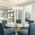 thumbnail image 4 of Designers Fountain Malone 5 Light Brushed Nickel Chandelier, D267M-5CH-BN, 4 of 4