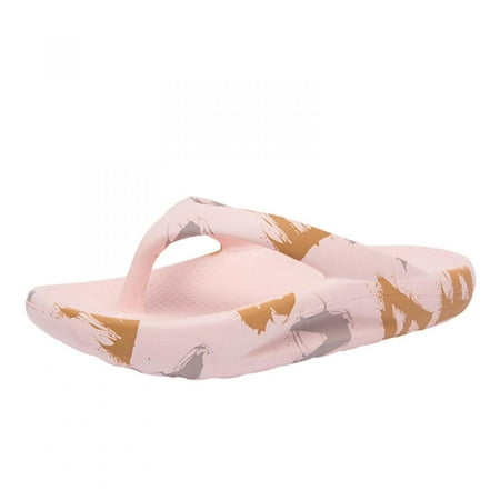 

Todqot Slippers for Women- Casual Anti Slip Summer Flip-flops Quick Dry Flat Beach Slippers Pink 39-40