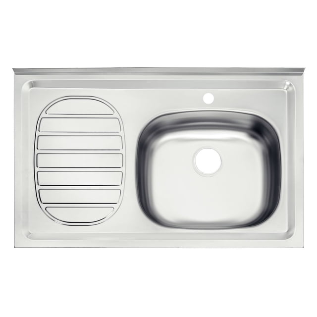 Fregadero Rectangular Acero Inoxidable 80x50 cm Tramontina sobreponer Tramontina 93420515