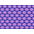 thumbnail image 1 of Ahgly Company Indoor Rectangle Patterned Blue Violet Purple Area Rugs, 5' x 7', 1 of 1