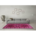 thumbnail image 3 of Ahgly Company Indoor Round Persian Pink Traditional Area Rugs, 7' Round, 3 of 4
