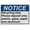 Warning Sign 3, variant on ANSI Stairway Safety Sign - 8"x12" Weatherproof Plastic UV Resistant (No playing/standing/sitting on stairs Walkways Sit on bleachers properly) for Indoor/Outdoor