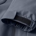 thumbnail image 4 of Men Lightweight Windbreaker Rain Jacket Detachable Hood Waterproof Softshell Hiking Fishing Activewear Insulated, 4 of 7