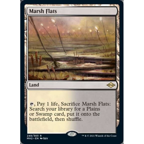 MtG Modern Horizons 2 Rare Marsh Flats #248