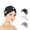 Black-White-Grey, variant on HALLEY Cotton Hair Towel Wrap – 3 Packs Super Absorbent, Anti Frizz Fast Drying Hair Towel for Curly Long Thick Hair – Hair Turbans for Wet Hair with Button – Hair Plopping Towel (White)