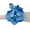Blue, variant on Fennco Styles Handmade Double Moth Orchid Decorative Napkin Rings, Set of 4 - Fuchsia Flower Napkin Holders for Dining Table, Banquet, Wedding, Holiday Décor and Special Event