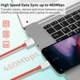 thumbnail image 6 of For Oneplus Nord Warp Charge Type-C Dash Cable 6A Fast Charger BEST 2022 G2N9, 6 of 9