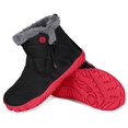 thumbnail image 2 of Kids Barefoot Snow Boots Wide Width Ankle Booties for Girls Boys, 2 of 7