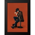 thumbnail image 2 of Arctic Frame 18x24 Black Modern Framed Museum Art Print Titled - Music And Art II, 2 of 5
