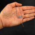 thumbnail image 5 of Infinity Heart Pendant Necklace Love Zirconia Necklace Women and Girls Gift Jewelry, 5 of 5