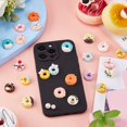 thumbnail image 4 of 56PCS 14 STYLES Donut Cabochon Donut Resin Charms 3d Cute Mini Donuts Dessert Cookies Sweet Flatback Charm Cabochons Bulk for Jewelry Making Scrapbooking Embellishments Cell Phone Case Diy for diy, 4 of 5
