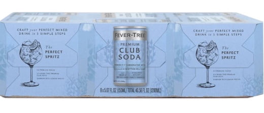Fever-Tree Premium Club Soda 5.07 Fl Oz Cans 24Pk