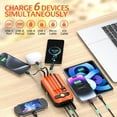 thumbnail image 2 of stanreset Fast Charge Power Bank With Hand-Cranked Generator And Intelligent Protections Multiple Protections black, 2 of 6