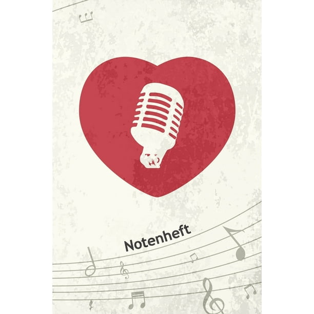 Notenheft A5 Musik Notenblock Fi R Musiker Komponisten 1 Seiten Notenlinien Blanko Notenpapier Fi R Musikinstrumente Instrumente Mikrofon Rockabilly Fi R Nostalgie Fans Vintage Mikro Matte Cover Walmart Com Walmart Com