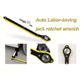 thumbnail image 4 of YiJuHui 2pcs Auto Power Wrench Ratchet Tool - Effortless Tire Removal, Portable Car Mounted Scissor Lift for Emergency Roadside Repair & Vehicle Maintenance, 4 of 5