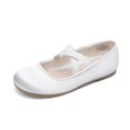 thumbnail image 1 of Zapatos de Bailarina para Niñas DREAM PAIRS Angie-2 Blanco Talla 4 Niña Grande, 1 of 6