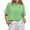 Mint Green, variant on APEXFWDT Women's Cropped Tee - Round Neck Workout Top Athleisure Crop T-Shirt for Gym & Coffee Runs,S,Wine