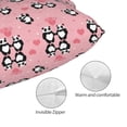 thumbnail image 3 of Sikiie Valentine'S Day Panda Pillow Covers, Throw Pillow Case Cushion Covers,Cushion for Bedroom,Couch,Home-20"x30", 3 of 6
