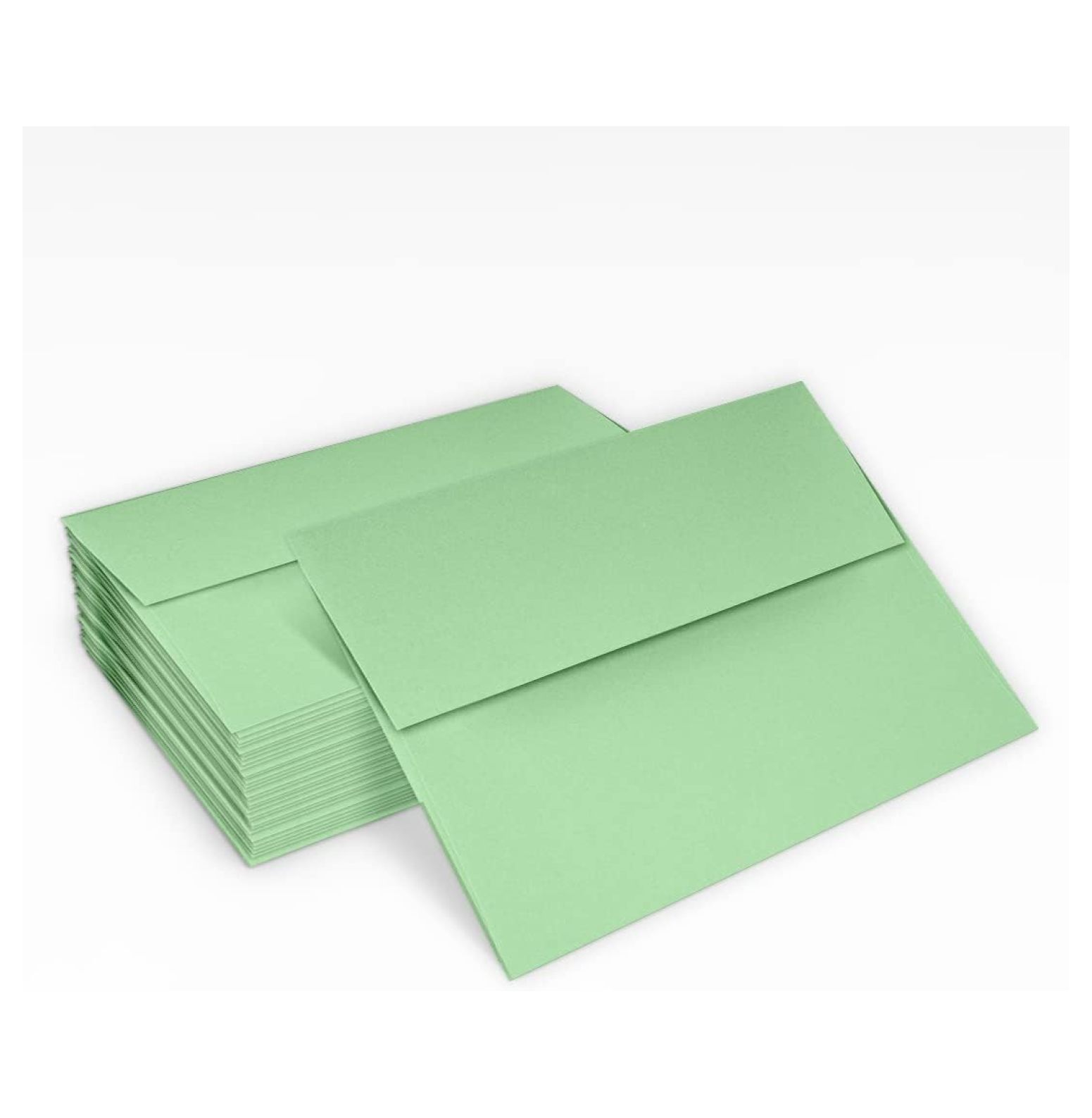 A2 Invitation Envelopes | 4 3/8" x 5 3/4" | Pastel Green | 60lb. Text | 500 Qty