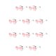 thumbnail image 1 of Gafas de sol sin marco de PC Qarigey Protección 400 Rosa 10piezas, 1 of 6