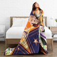 thumbnail image 4 of Manta de microfibra ultra suave ToY StorY con estampado de moda en 3D para todas las estaciones, para sofá, cama, manta cálida, perfecta para niños, adultos, regalo de cumpleaños familiar, 40 x 30, 4 of 5