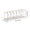 White, variant on Desktop Bookshelf,Detachable Desktop Plastic Bookshelf,6 Compartments File Sorter Organizers,Space Saving Open Desktop Magazine Stand,Multi-purpose Upright File Organizer for Office