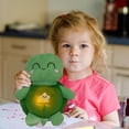 thumbnail image 4 of Anxiety Relief Animal Plush Doll, Breathing Doll With Calming Music, Lights, Sleeping Doll Plush, Soothing Doll For Adults & Kids, Stress Relief Stuffed Green Turtle Ornament, 4 of 4