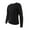 Black, variant on ANYFIT WEAR Sauna Shirt for Men Workout Sports Sweat Suit Long Sleeve T-Shirt Body Shaper Shirts