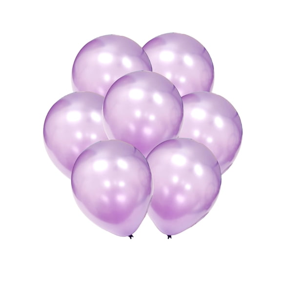 Way to Celebrate 12Pcs Balloons Pearl Lilac, 12CT x 12in Helium Latex Balloon