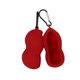 thumbnail image 5 of Portes de baile de golf Silicona fácil acceso a maní Bolsas de almacenamiento de pelotas de golf Rojo, 5 of 8