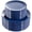 Blue, variant on 100PCS Disposable Plastic Plates Set Party Tableware Heavy Duty Navy Blue 10.25 Inch Dinner Plates 7.5 Inch Dessert Plates