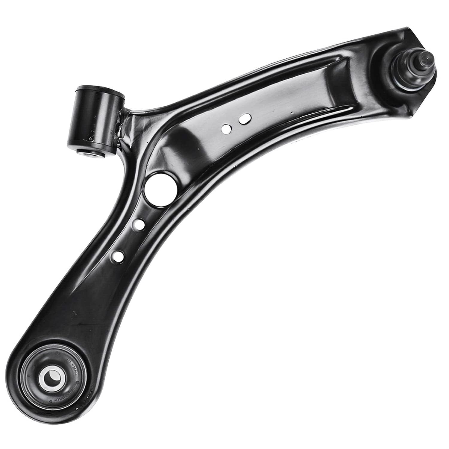 Detroit Axle - 4pc Front End Control Arms Kit for 2007-2013 Suzuki SX4 2 Lower Control Arms w/Ball Joints Assembly 2 Sway Bar Links 2008 2009 2010 2011 2012 Replacement