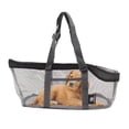 thumbnail image 4 of Bolsas de transporte pa mascotas, plegable de malla pa mascotas, Negro Gloria portador de cachorros, 4 of 8